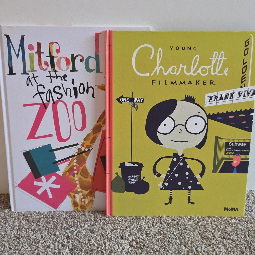 Young Charlotte Filmmaker And Mitford At The Fashion Zoo Hardcover Book Set